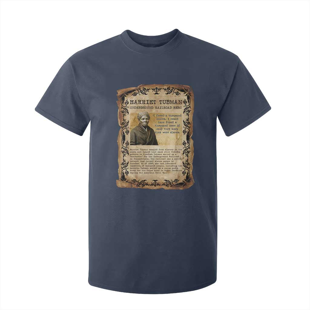 Harriet Tubman T Shirt For Kid Womens History Month Gift