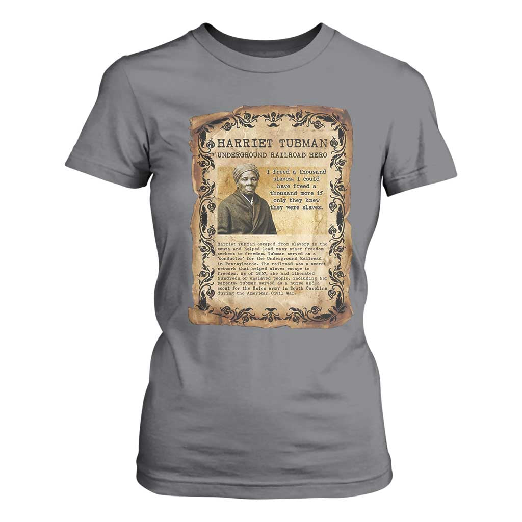 Harriet Tubman T Shirt For Women Womens History Month Gift