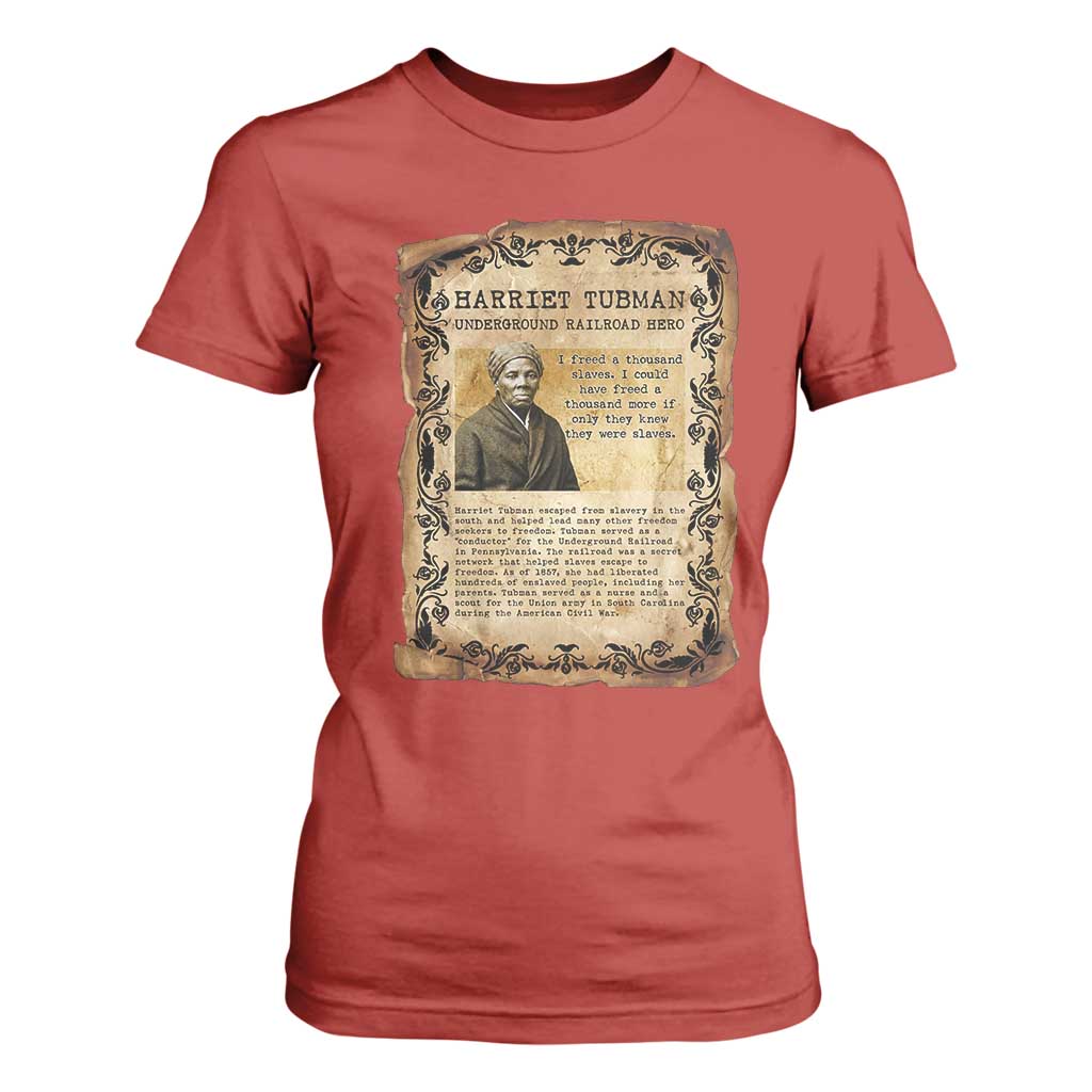 Harriet Tubman T Shirt For Women Womens History Month Gift