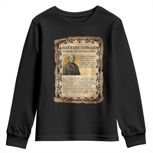 Harriet Tubman Youth Sweatshirt Womens History Month Gift