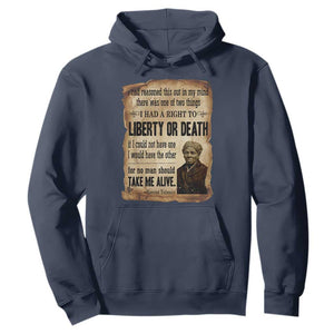 Harriet Tubman Hoodie Liberty Or Death Black History Legacy
