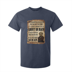 Harriet Tubman T Shirt For Kid Liberty Or Death Black History Legacy