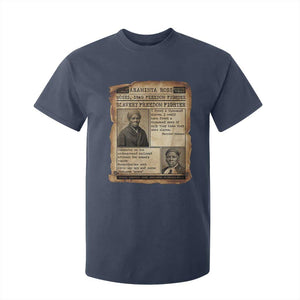 Harriet Tubman Newspaper T Shirt For Kid Slavery Freedom Fighter Historical
