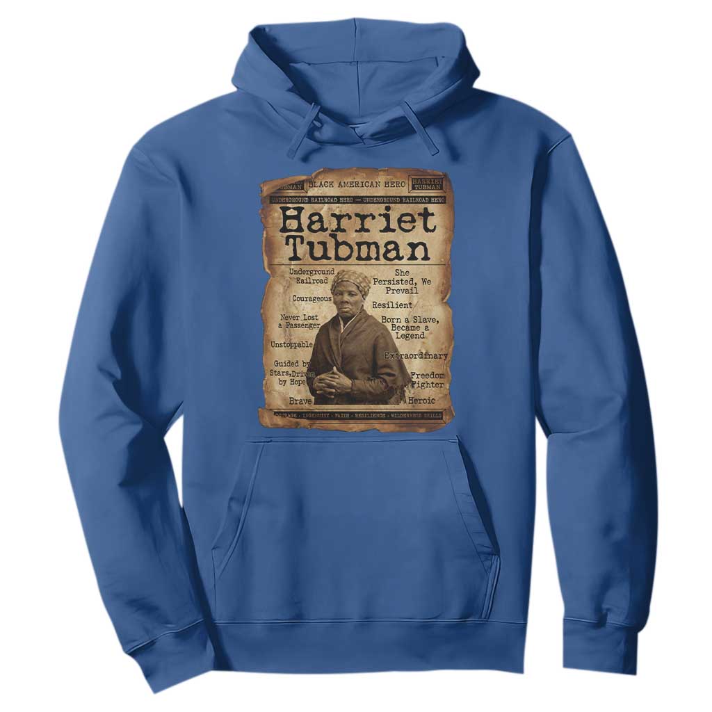 The Underground Railroad Hero Hoodie Harriet Tubman Slavery Freedom Fighter Gift