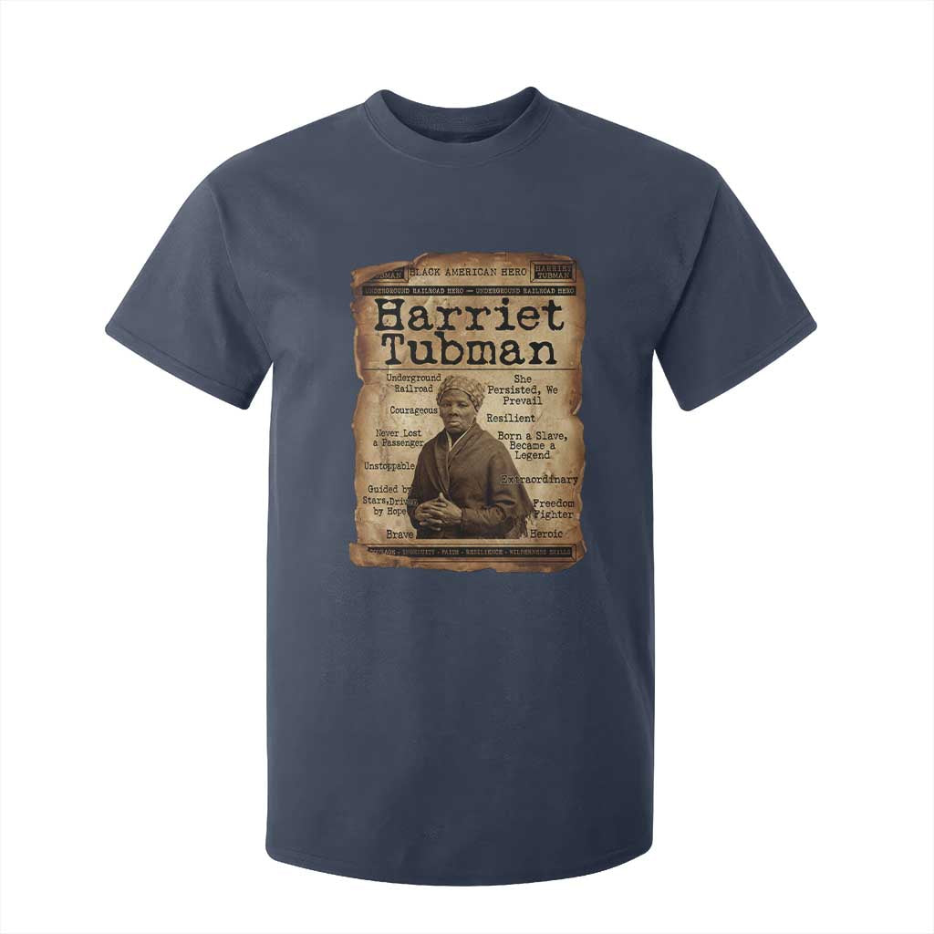 The Underground Railroad Hero T Shirt For Kid Harriet Tubman Slavery Freedom Fighter Gift