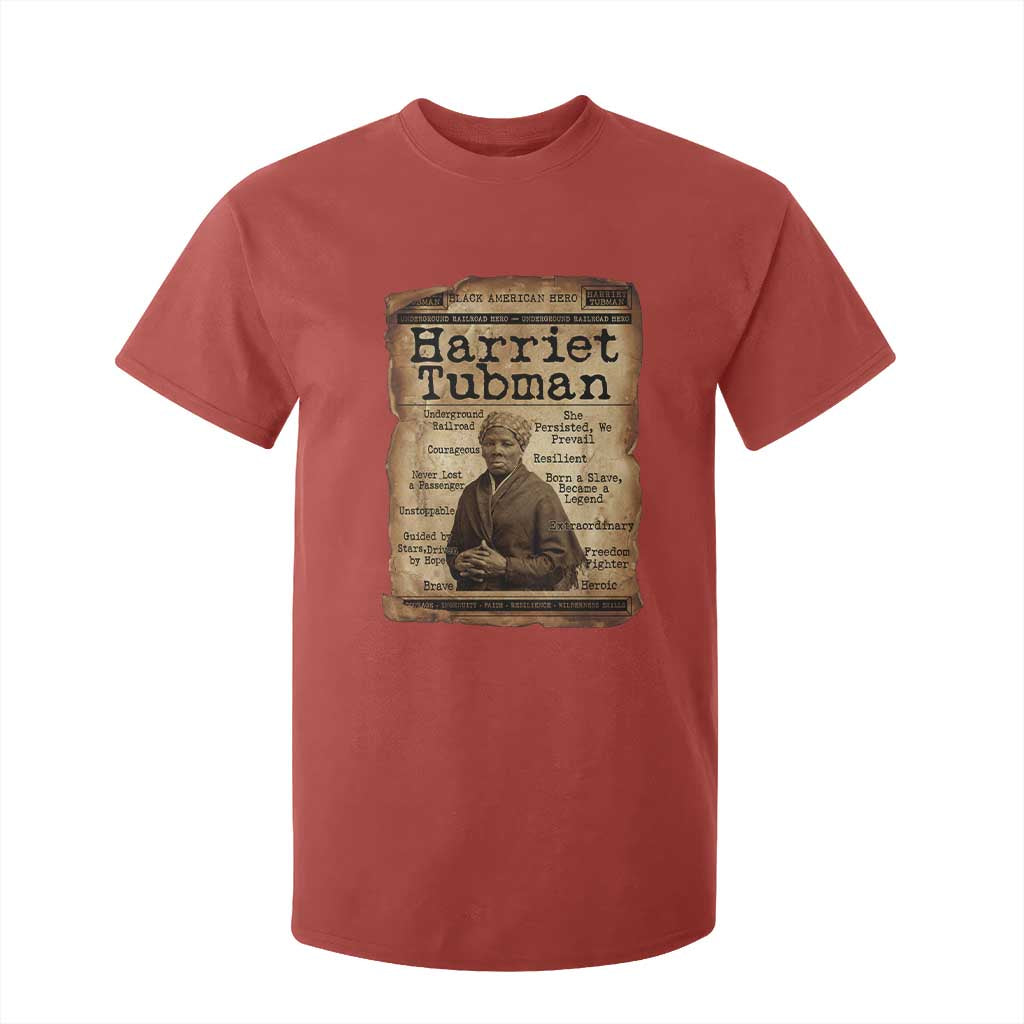The Underground Railroad Hero T Shirt For Kid Harriet Tubman Slavery Freedom Fighter Gift