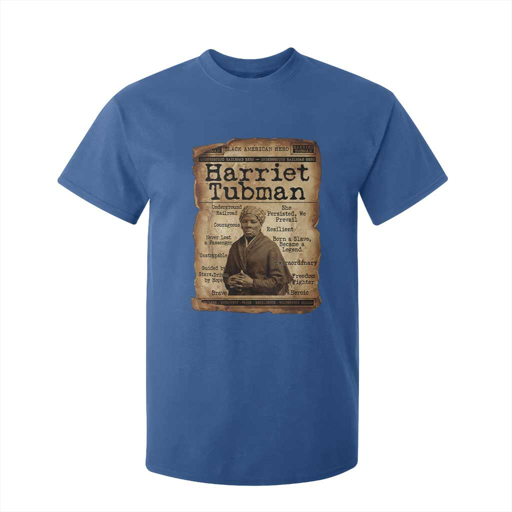 The Underground Railroad Hero T Shirt For Kid Harriet Tubman Slavery Freedom Fighter Gift