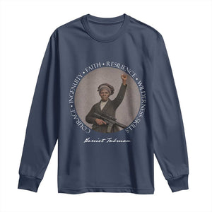 Harriet Tubman Leadership Long Sleeve Shirt Feminist History Gift