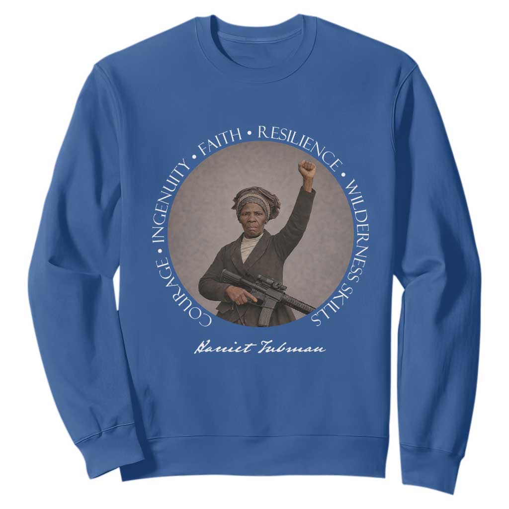 Harriet Tubman Leadership Sweatshirt Feminist History Gift