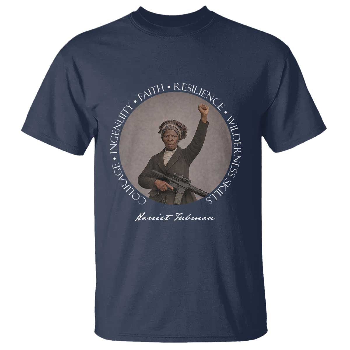 Harriet Tubman Leadership T Shirt Feminist History Gift