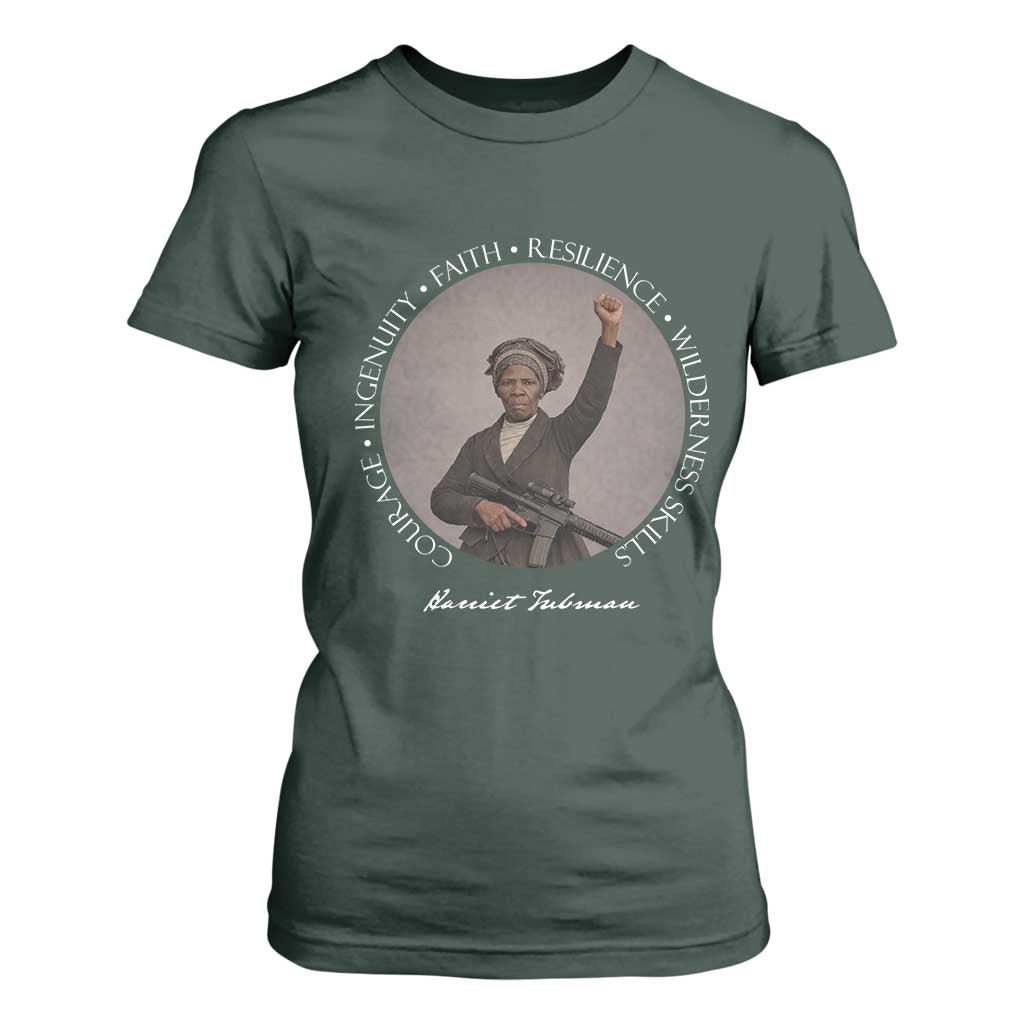 Harriet Tubman Leadership T Shirt For Women Feminist History Gift