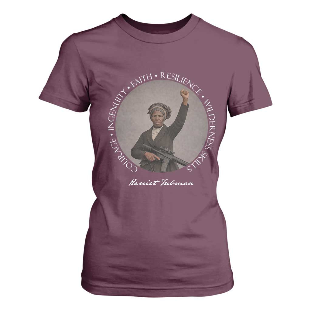 Harriet Tubman Leadership T Shirt For Women Feminist History Gift