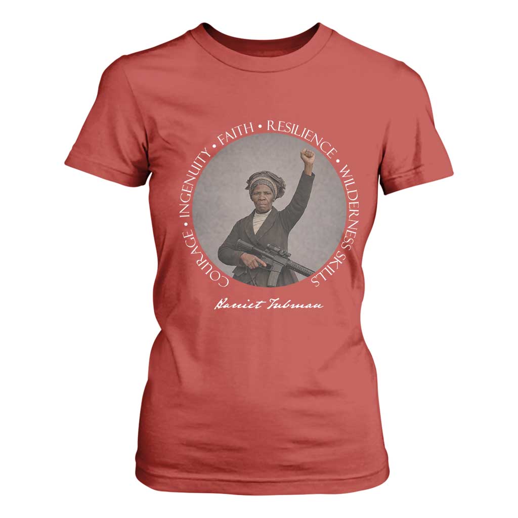 Harriet Tubman Leadership T Shirt For Women Feminist History Gift