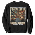 Harriet Tubman Sweatshirt Black History African American Leader Gift
