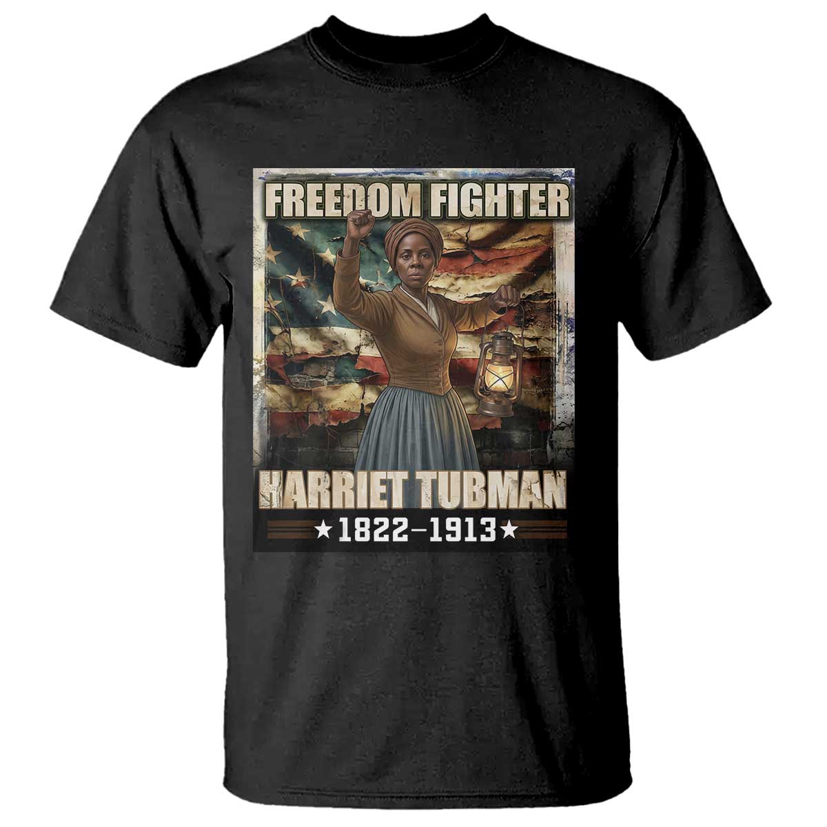 Harriet Tubman T Shirt Black History African American Leader Gift