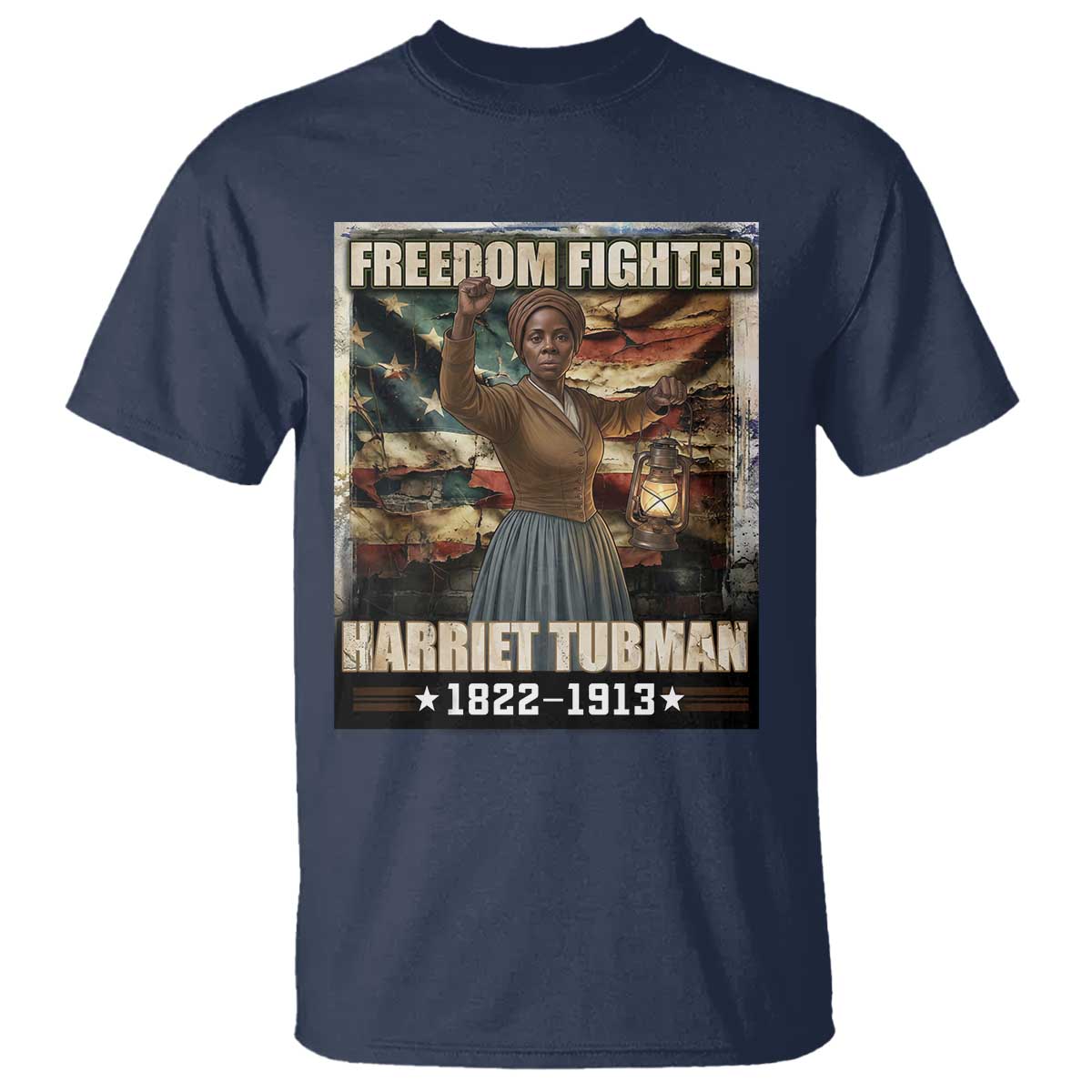 Harriet Tubman T Shirt Black History African American Leader Gift