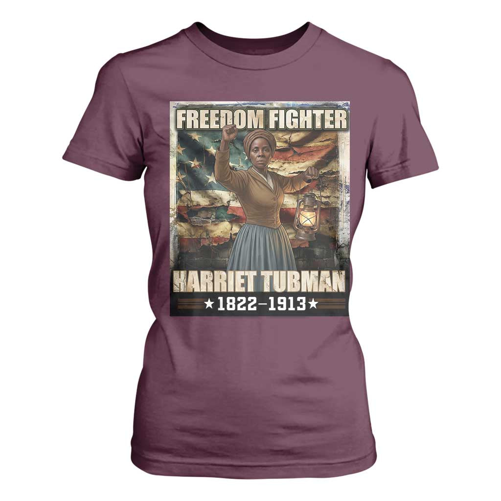 Harriet Tubman T Shirt For Women Black History African American Leader Gift