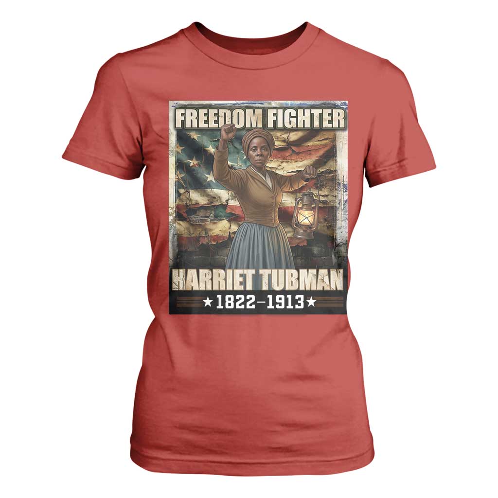 Harriet Tubman T Shirt For Women Black History African American Leader Gift