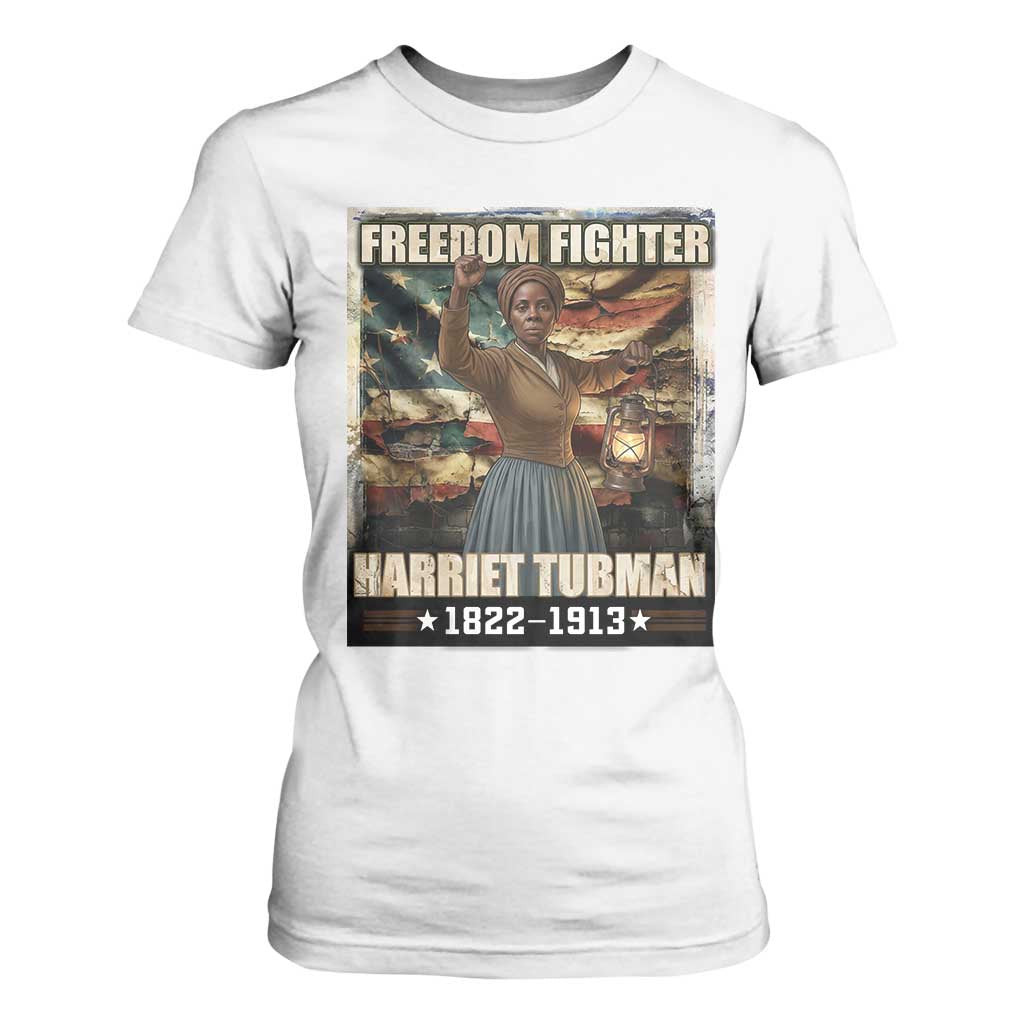 Harriet Tubman T Shirt For Women Black History African American Leader Gift