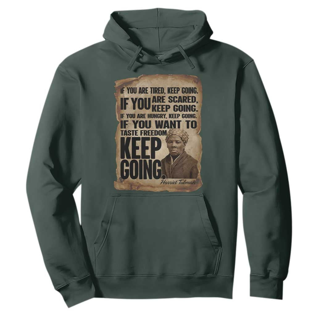 Harriet Tubman Quote Hoodie Black History African American