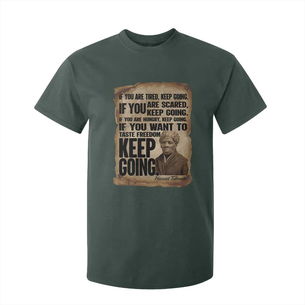 Harriet Tubman Quote T Shirt For Kid Black History African American
