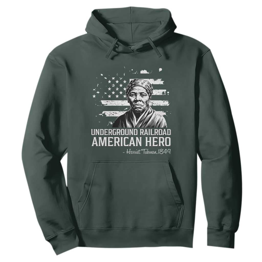 Harriet Tubman Hoodie Underground Railroad American Hero History