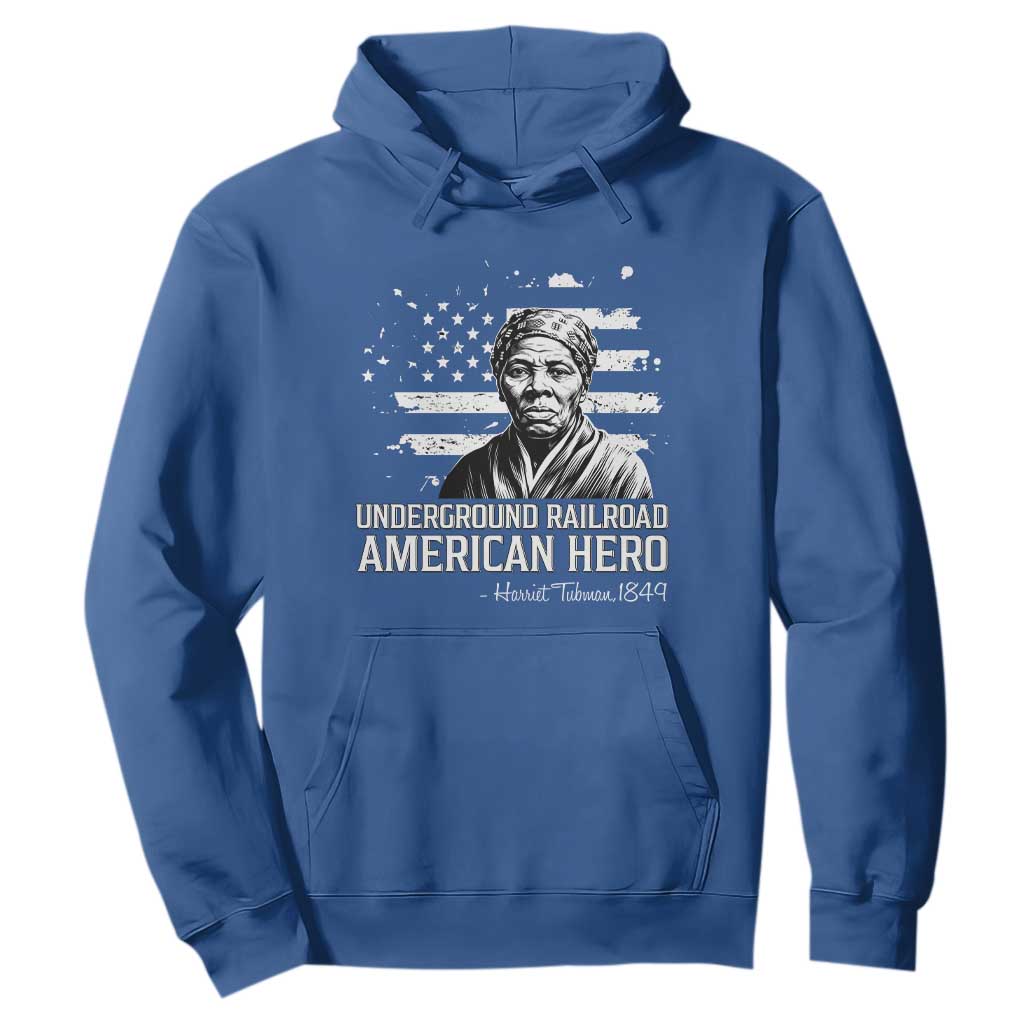 Harriet Tubman Hoodie Underground Railroad American Hero History