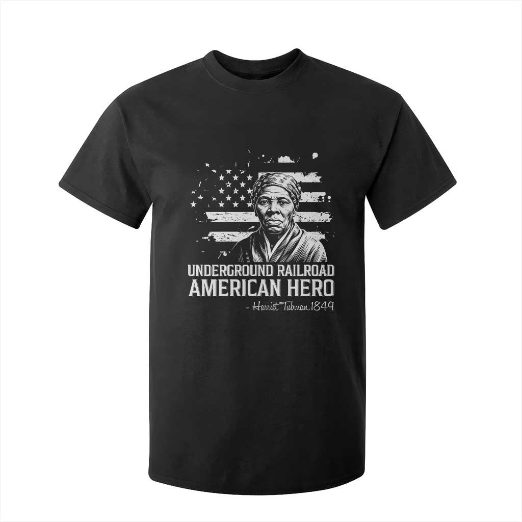 Harriet Tubman T Shirt For Kid Underground Railroad American Hero History
