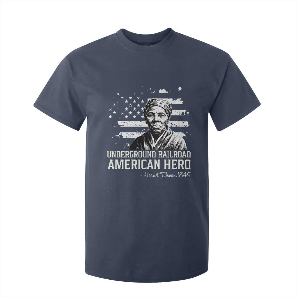 Harriet Tubman T Shirt For Kid Underground Railroad American Hero History