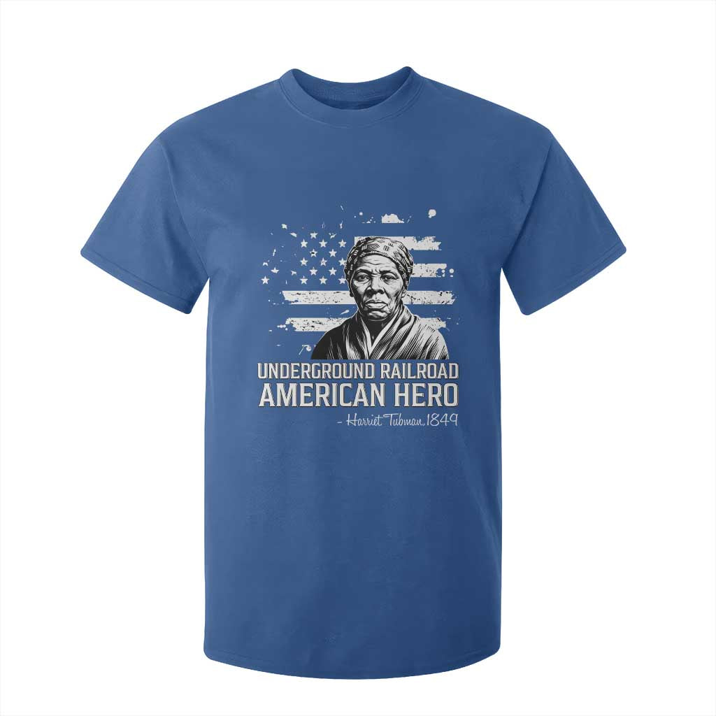 Harriet Tubman T Shirt For Kid Underground Railroad American Hero History