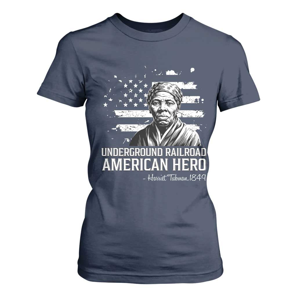Harriet Tubman T Shirt For Women Underground Railroad American Hero History
