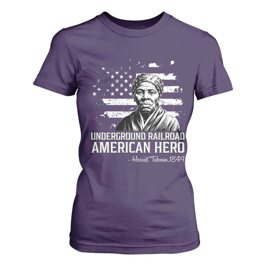 Harriet Tubman T Shirt For Women Underground Railroad American Hero History