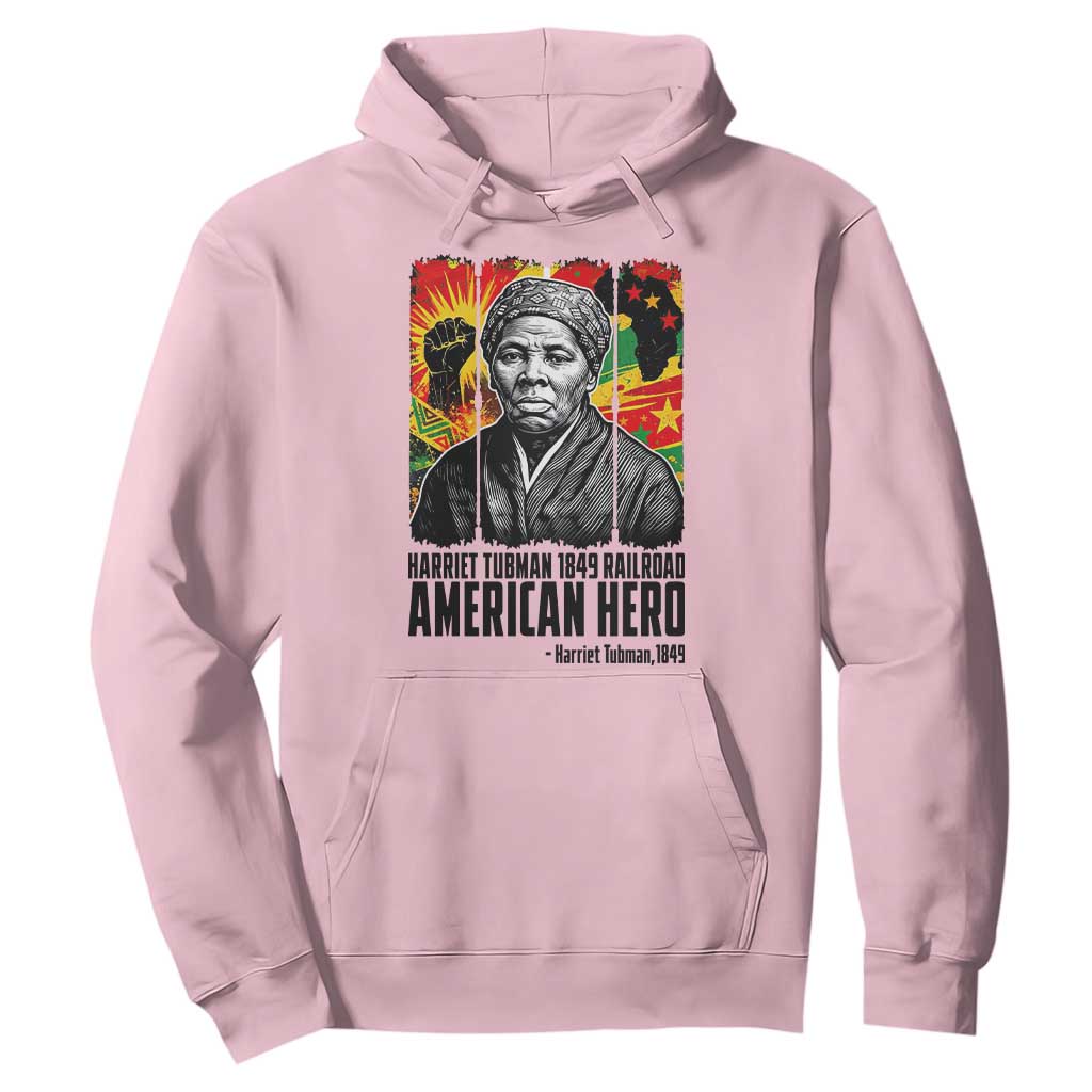 Harriet Tubman Black History Month Hoodie Underground Railroad American Hero History