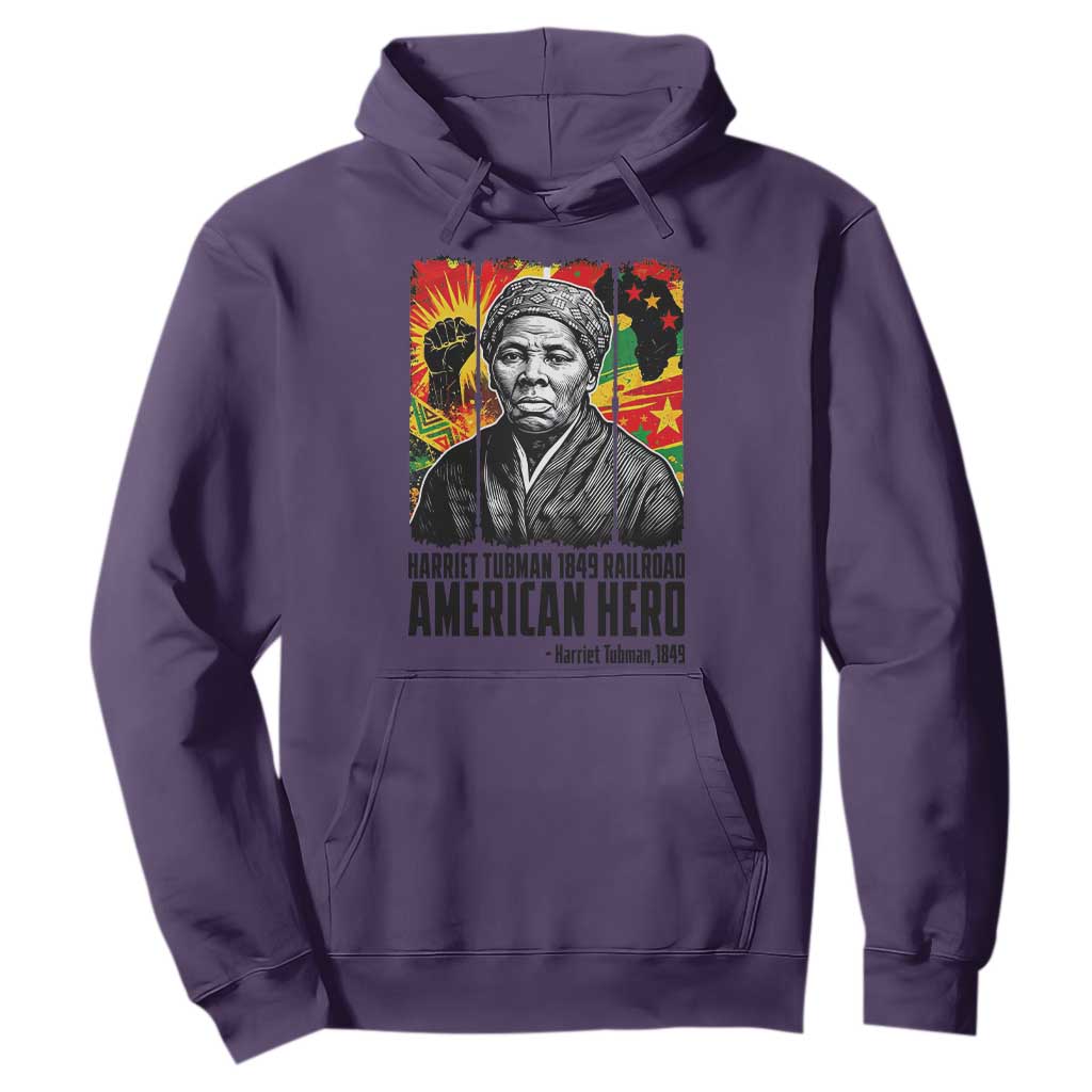Harriet Tubman Black History Month Hoodie Underground Railroad American Hero History