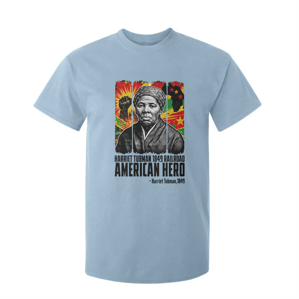 Harriet Tubman Black History Month T Shirt For Kid Underground Railroad American Hero History