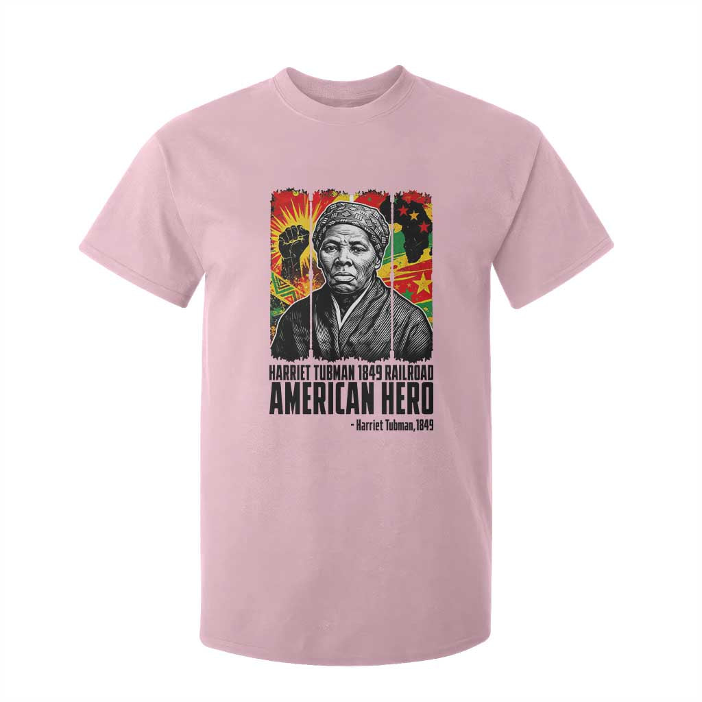 Harriet Tubman Black History Month T Shirt For Kid Underground Railroad American Hero History