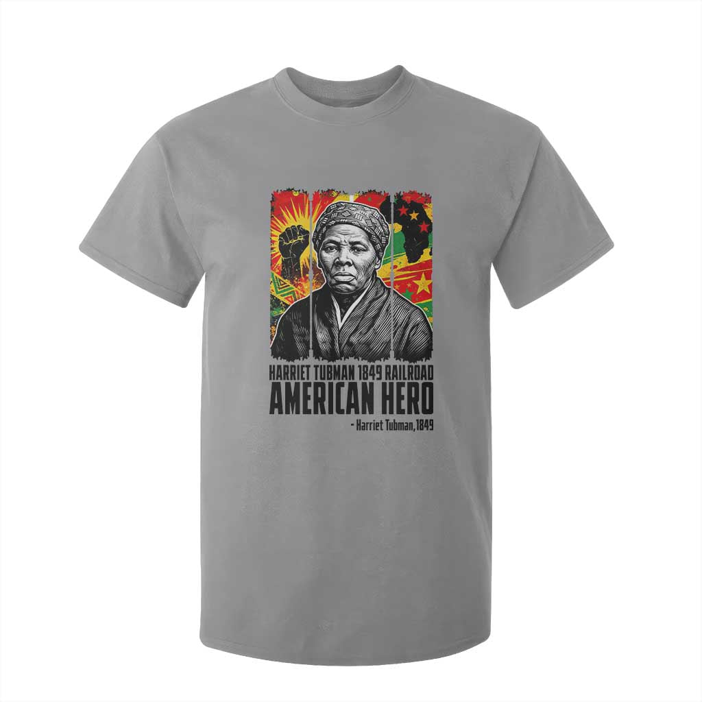 Harriet Tubman Black History Month T Shirt For Kid Underground Railroad American Hero History