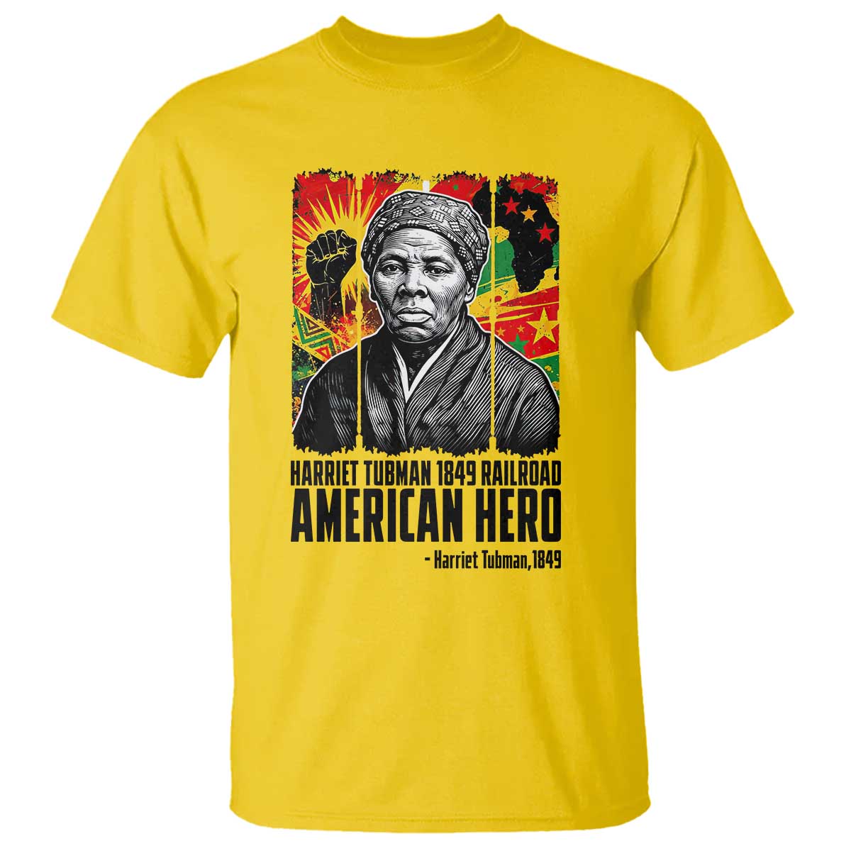 Harriet Tubman Black History Month T Shirt Underground Railroad American Hero History