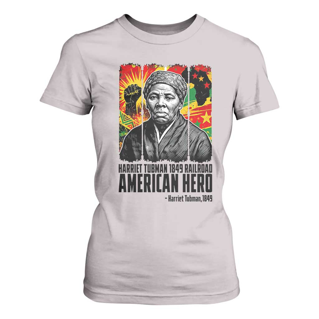 Harriet Tubman Black History Month T Shirt For Women Underground Railroad American Hero History
