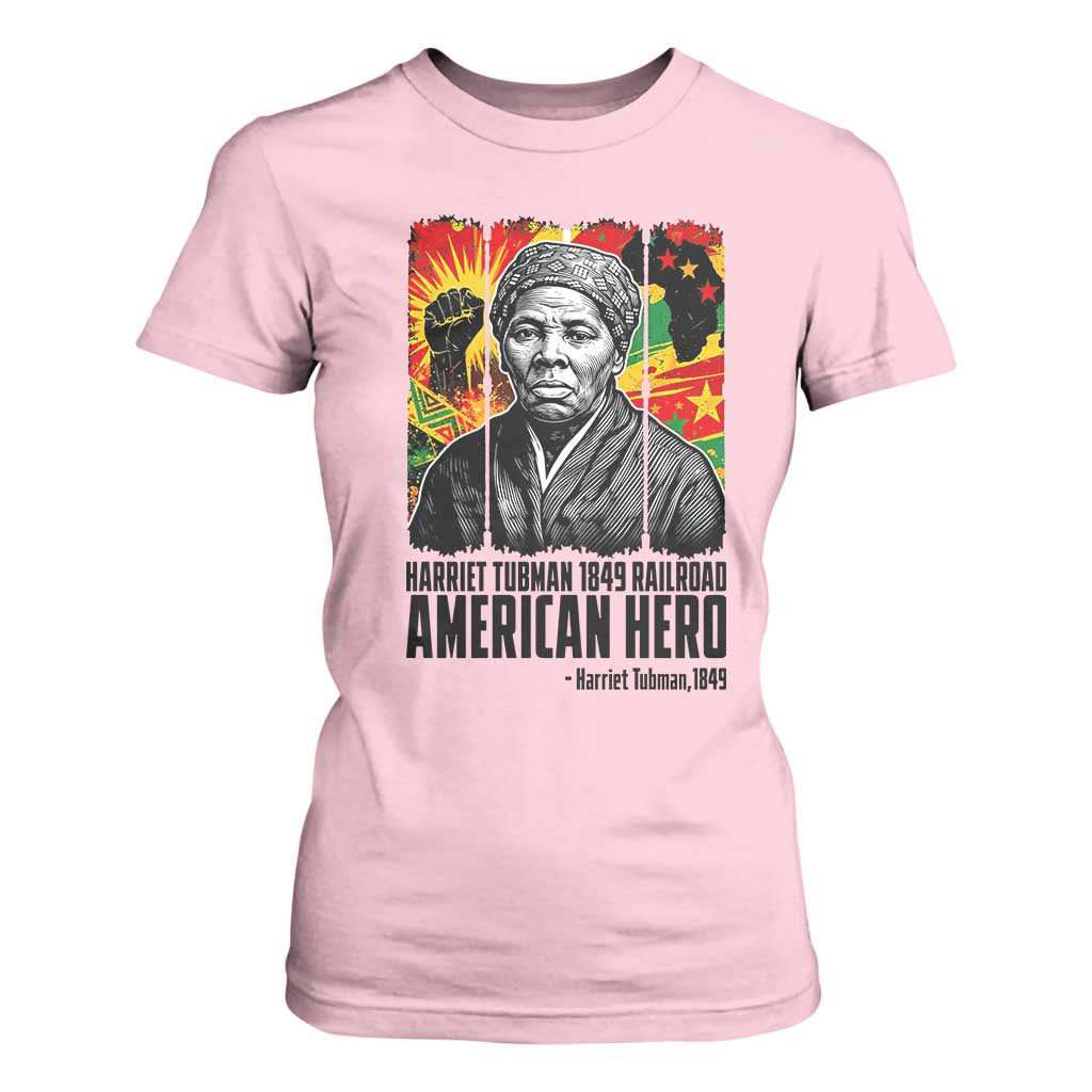 Harriet Tubman Black History Month T Shirt For Women Underground Railroad American Hero History