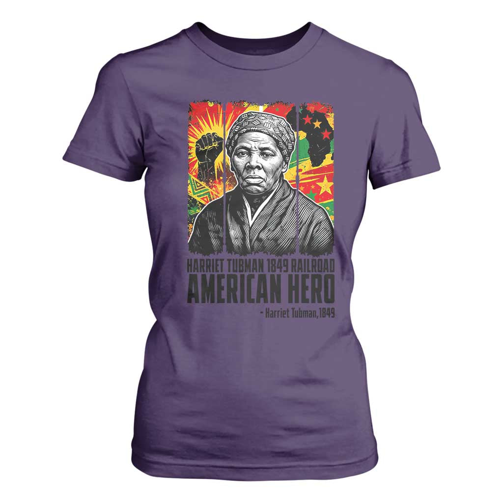 Harriet Tubman Black History Month T Shirt For Women Underground Railroad American Hero History