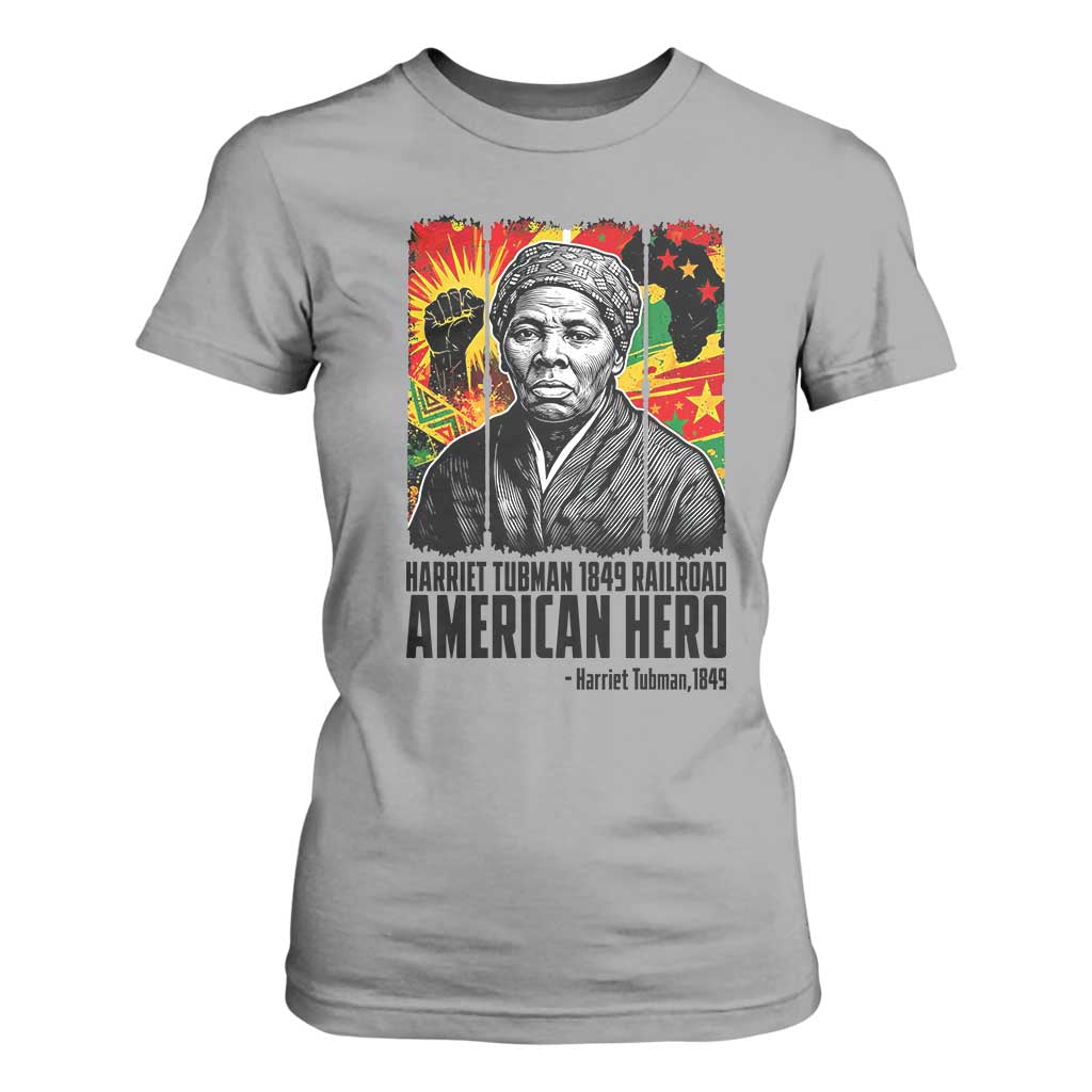 Harriet Tubman Black History Month T Shirt For Women Underground Railroad American Hero History