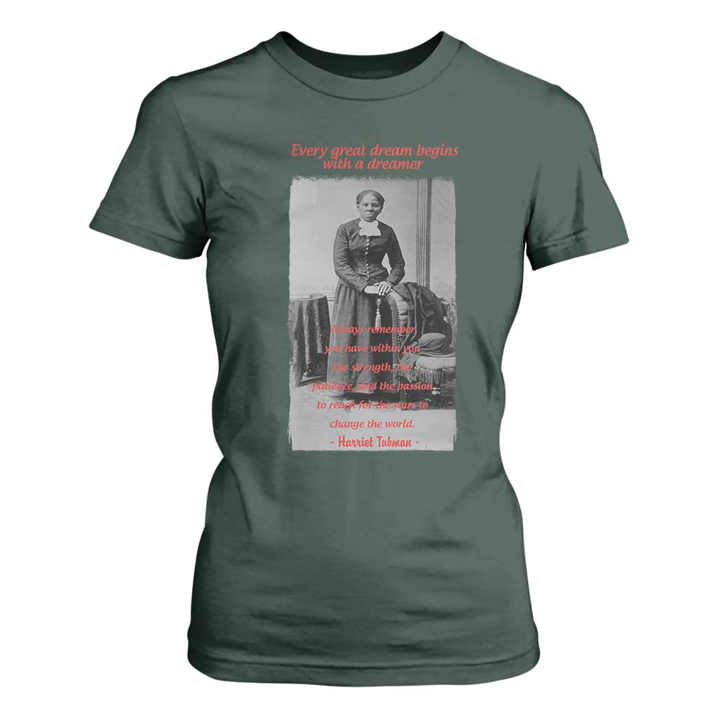 Harriet Tubman T Shirt For Women Black History Month