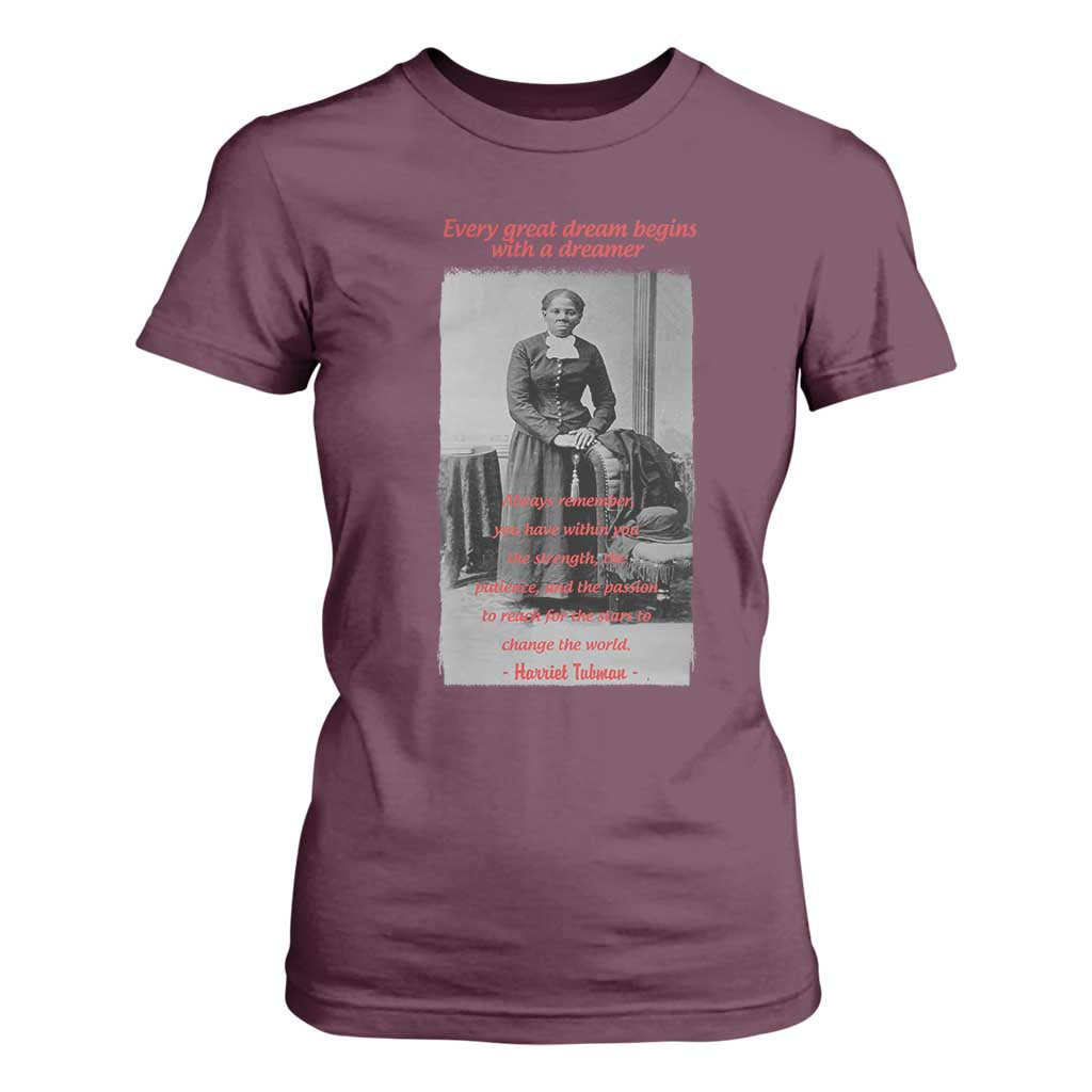 Harriet Tubman T Shirt For Women Black History Month
