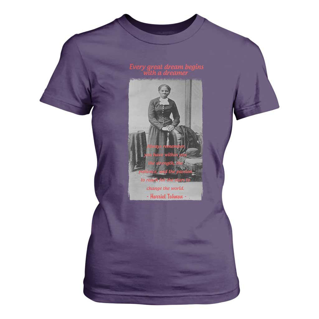 Harriet Tubman T Shirt For Women Black History Month
