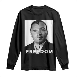 Freedom Charlie Kirk Long Sleeve Shirt Martin Luther King Jr - African Pride