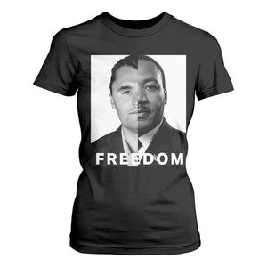 Freedom Charlie Kirk T Shirt For Women Martin Luther King Jr - African Pride