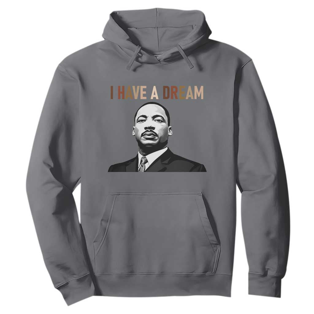 Martin Luther King Jr Hoodie I Have a Dream Cool Melanin Black History - African Pride