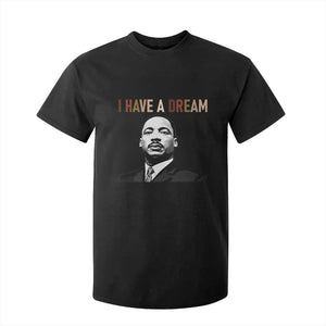 Martin Luther King Jr T Shirt For Kid I Have a Dream Cool Melanin Black History - African Pride