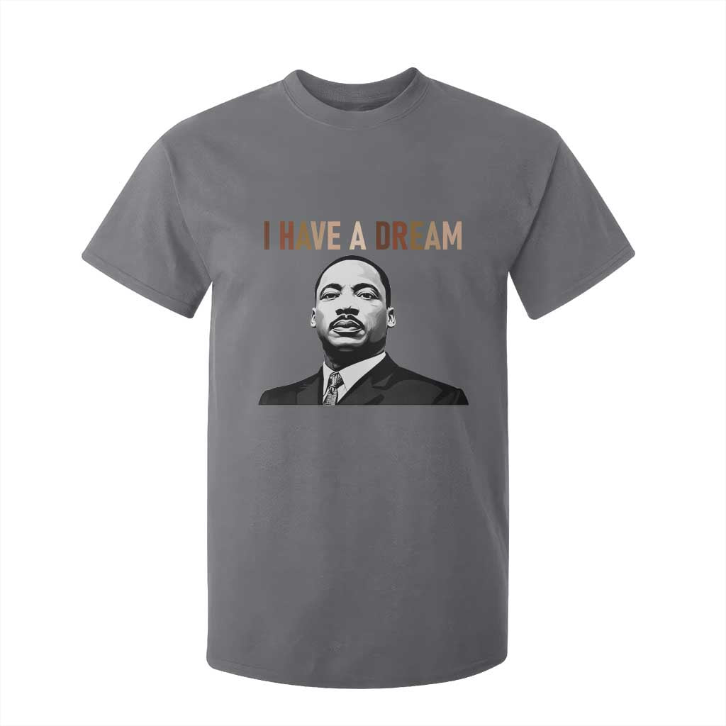 Martin Luther King Jr T Shirt For Kid I Have a Dream Cool Melanin Black History - African Pride